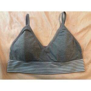 Skinnygirl Gray Seamless Smoothing‎ & Shaping Bralette, Large